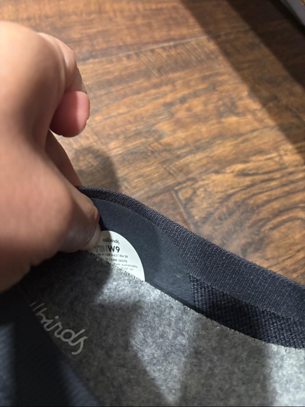 allbirds Women's Black Knit Ballet Flats - Picture 3 of 5